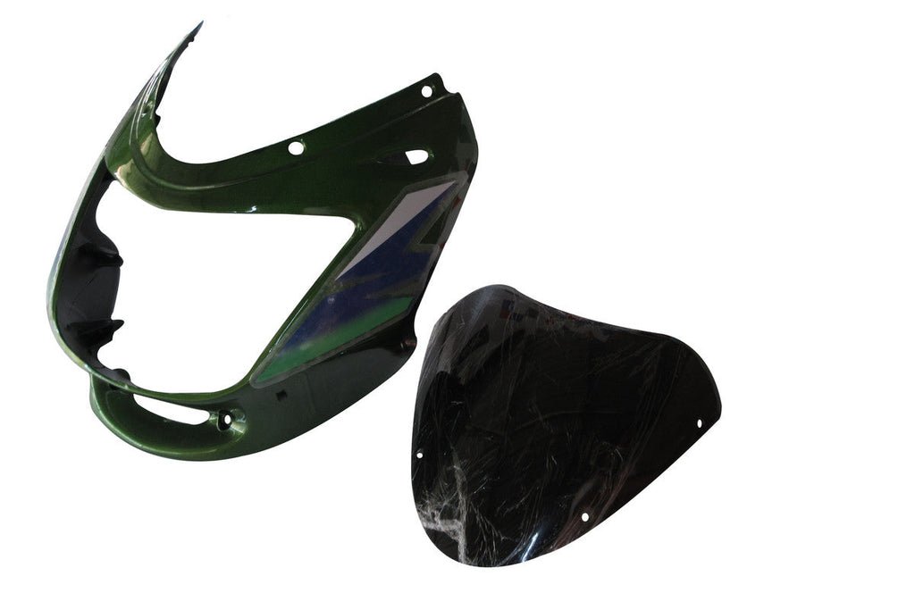 Headlight Visor With Glass Fit For Bajaj Caliber 115 Hb Green