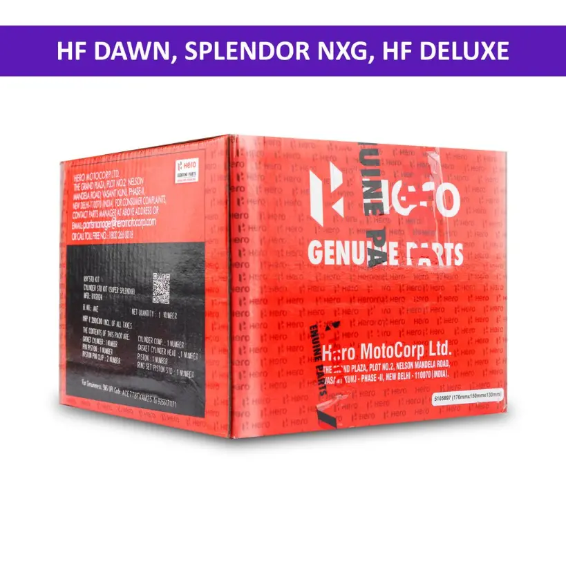 Hero Cylinder Kit For Hf Dawn, Splendor Nxg, Hf Deluxe