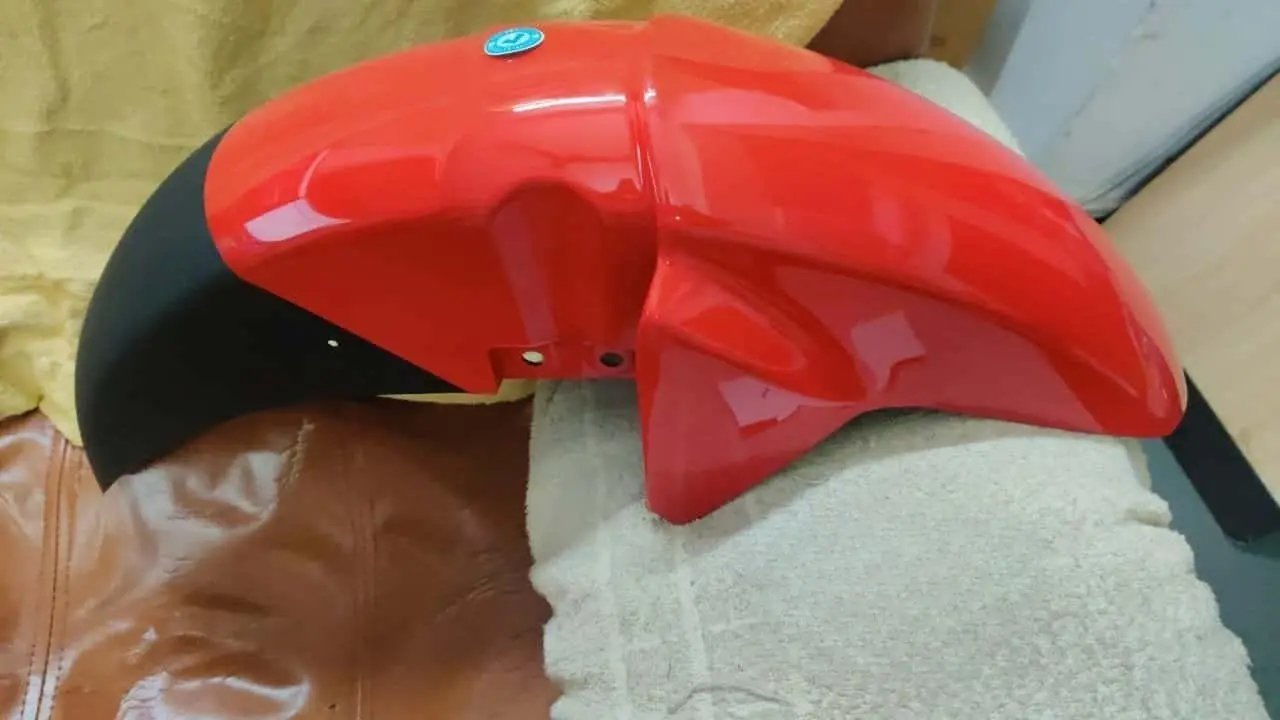 Hero Glamour I3s Mudgaurd Red