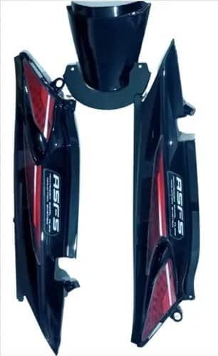 Hero Glamour Tail Panel Black