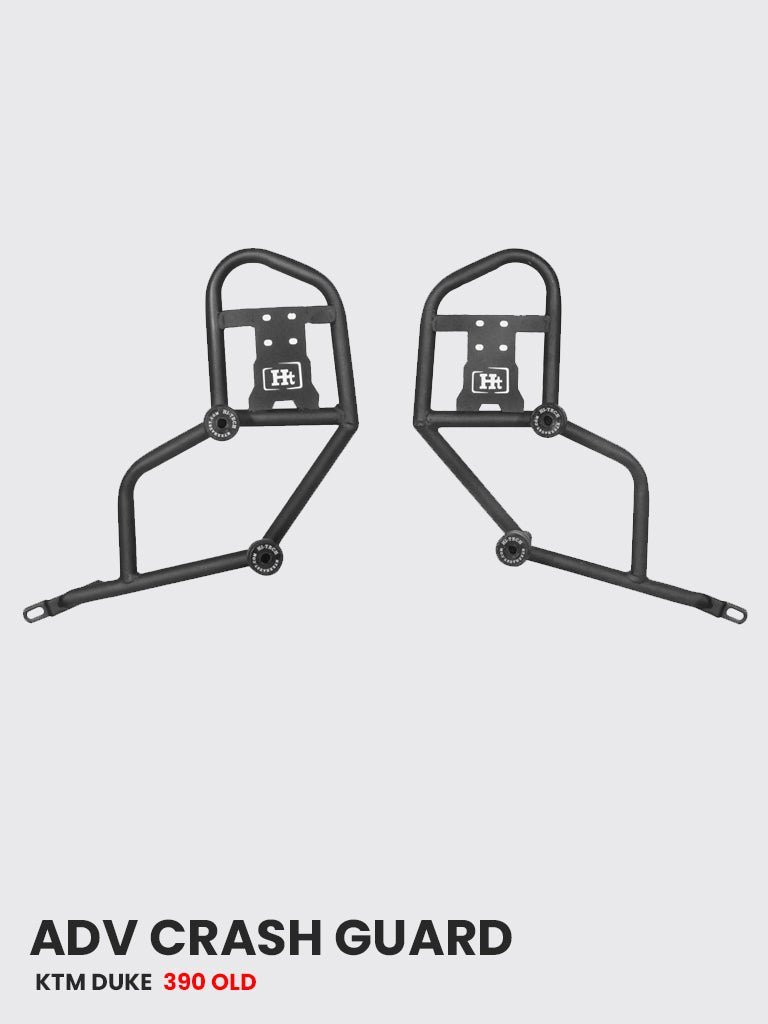 HITECH DUKE 390 ADV CRASH GUARD, OLD MODEL – WITH 4 METAL SLIDER- SB 747