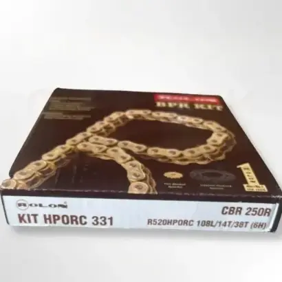 Honda Cbr 250r Brass Chain Sprocket Kit By Rolon