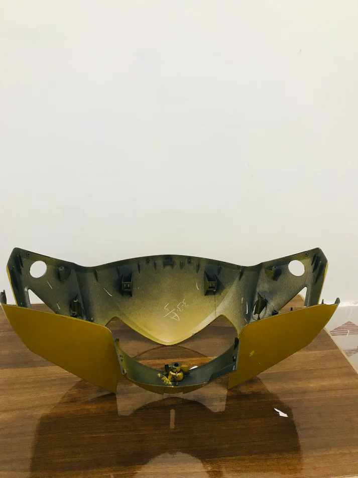 Visor For Honda Activa 5g Dazzle Yellow - Image 4