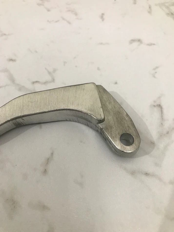 Clutch Lever For Tvs Apache Rtr 160/180 Metal Silver Colour - Image 4