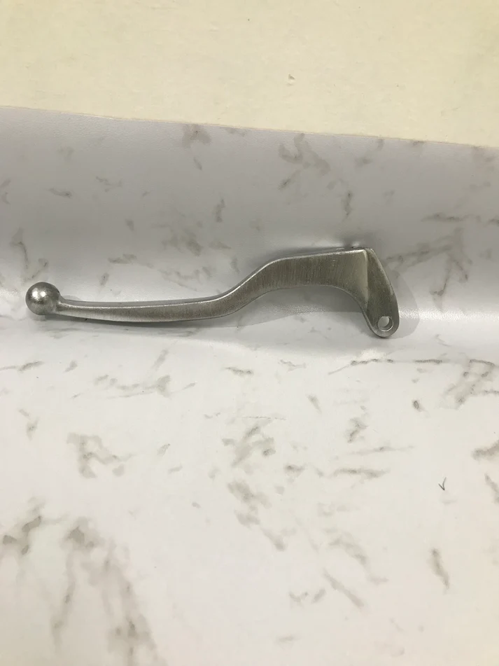 Clutch Lever For Tvs Apache Rtr 160/180 Metal Silver Colour - Image 2