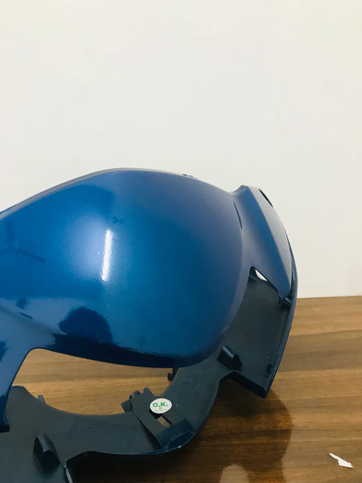 Visor For Honda Activa 5g Trance Blue - Image 3