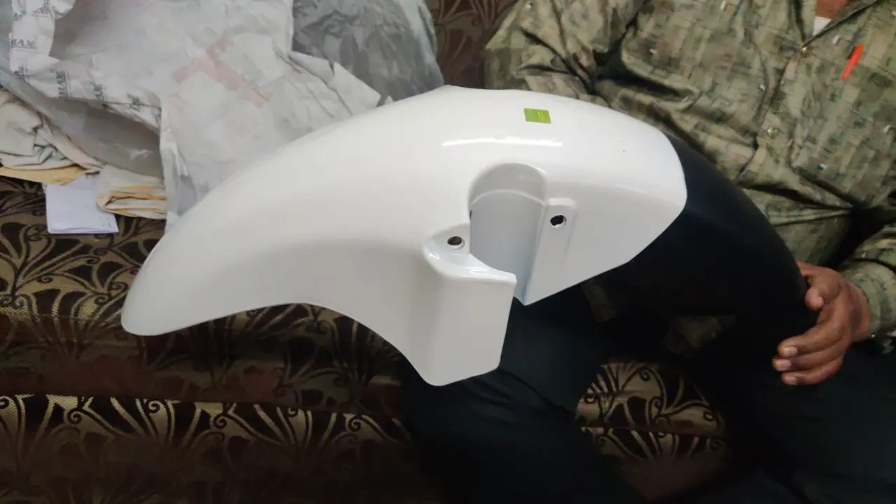 Karizma Mudguard White