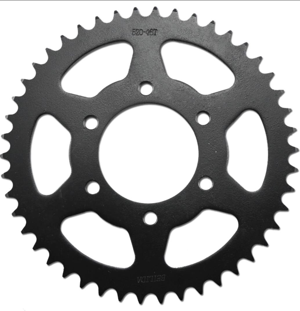 Kawasaki Ninja 650/ 650r/ Z650/ Versys/ Er6n 15t Front 46t Rear Sprocket Set