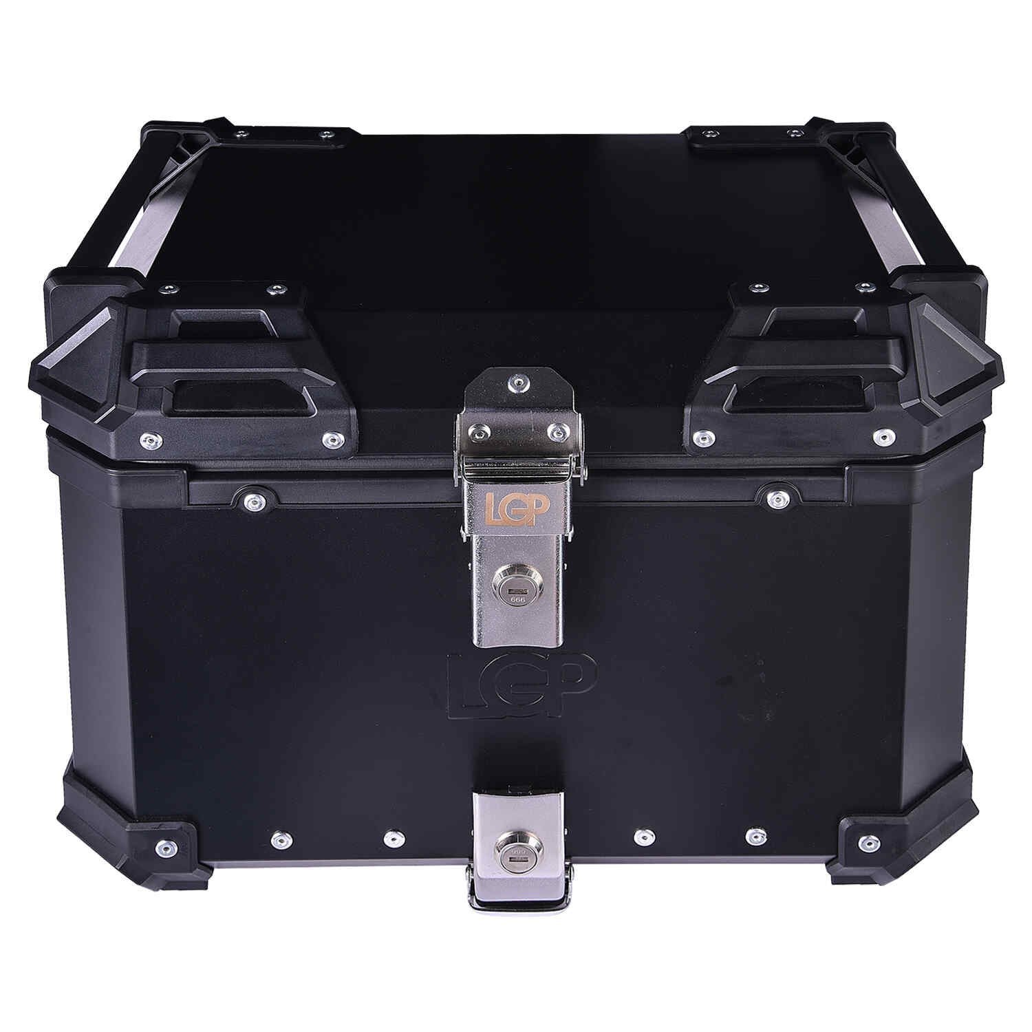 Lgp Top Box 45L Black 1.5Mm Thickness With Backrest