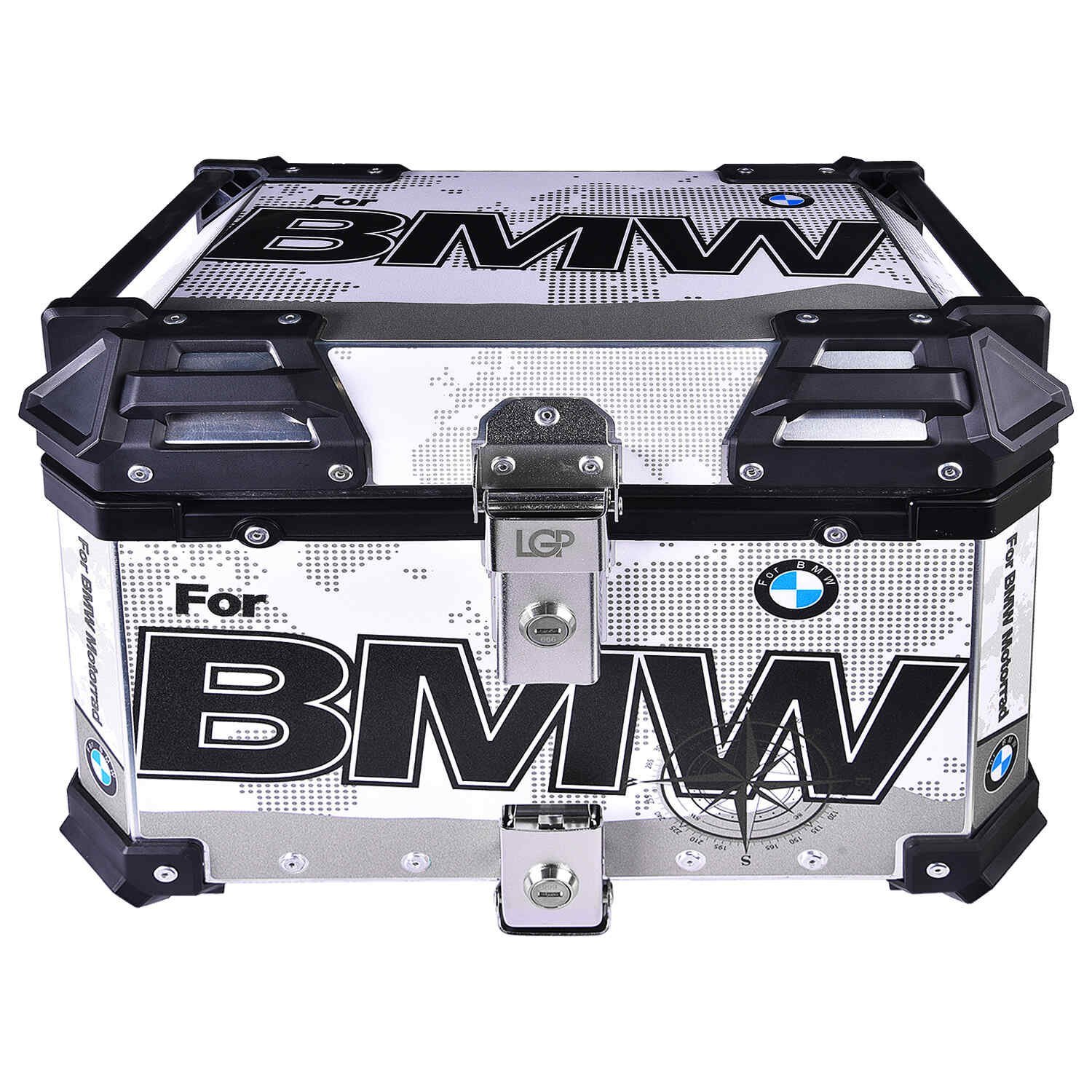 Lgp Top Box 45L Bmw Draw With Backrest