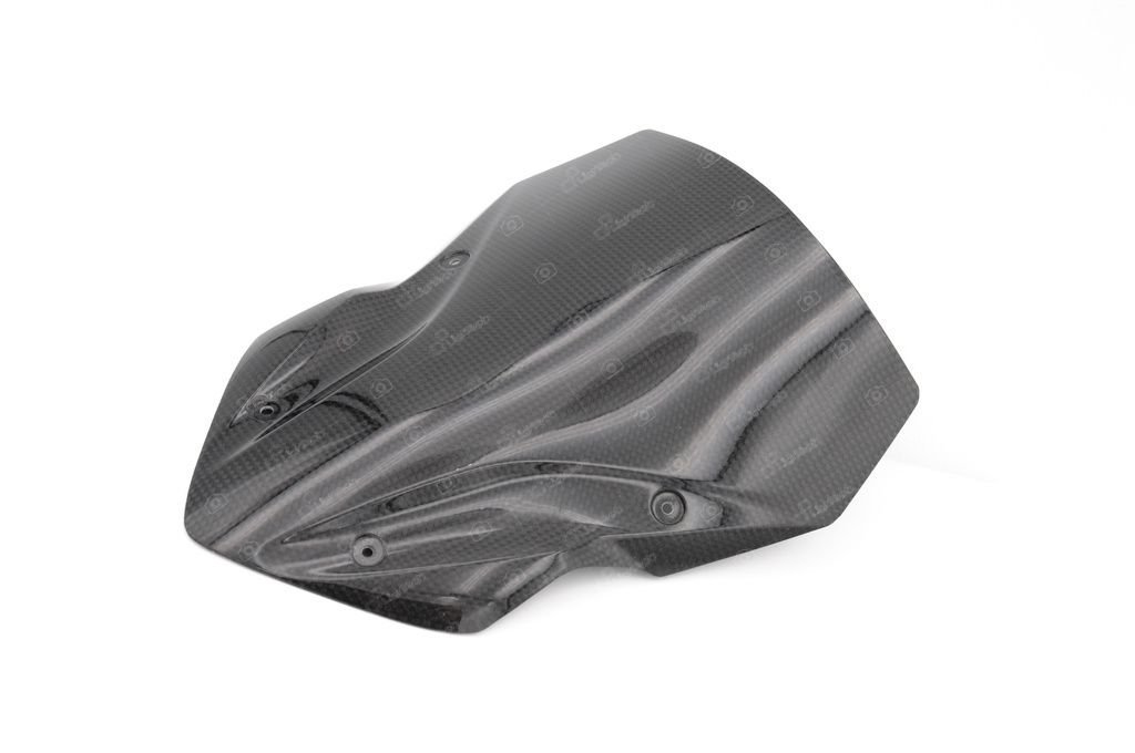 Lightech Carbon Fibre Tachometer Cover For Kawasaki Z900 2017-22
