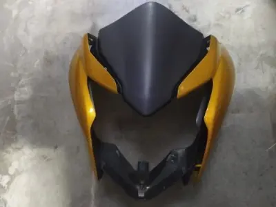 Livo Headlight Visor, Fairing, Mask Yellow