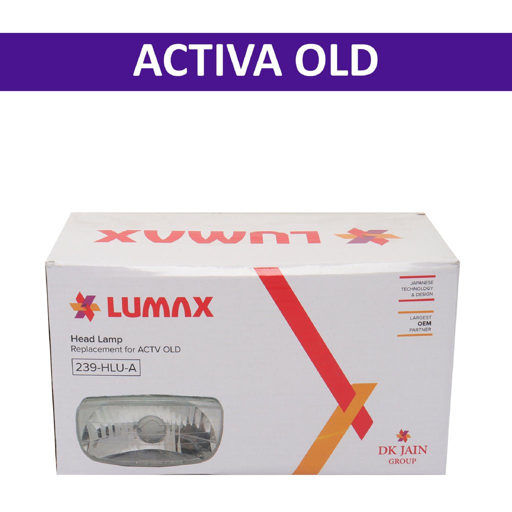 Lumax Head Light Assembly For Activa Old