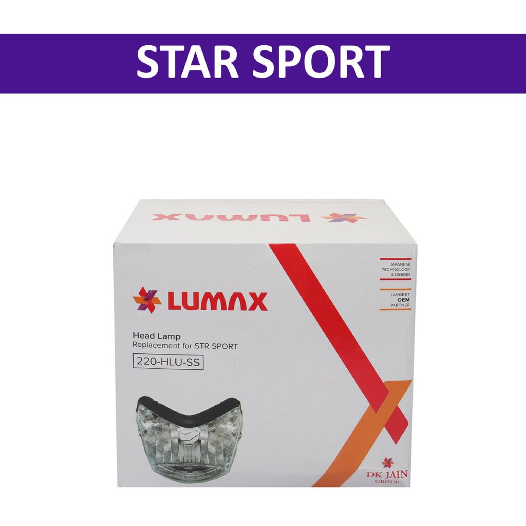 Lumax Head Light Assembly For Star Sport - Image 2
