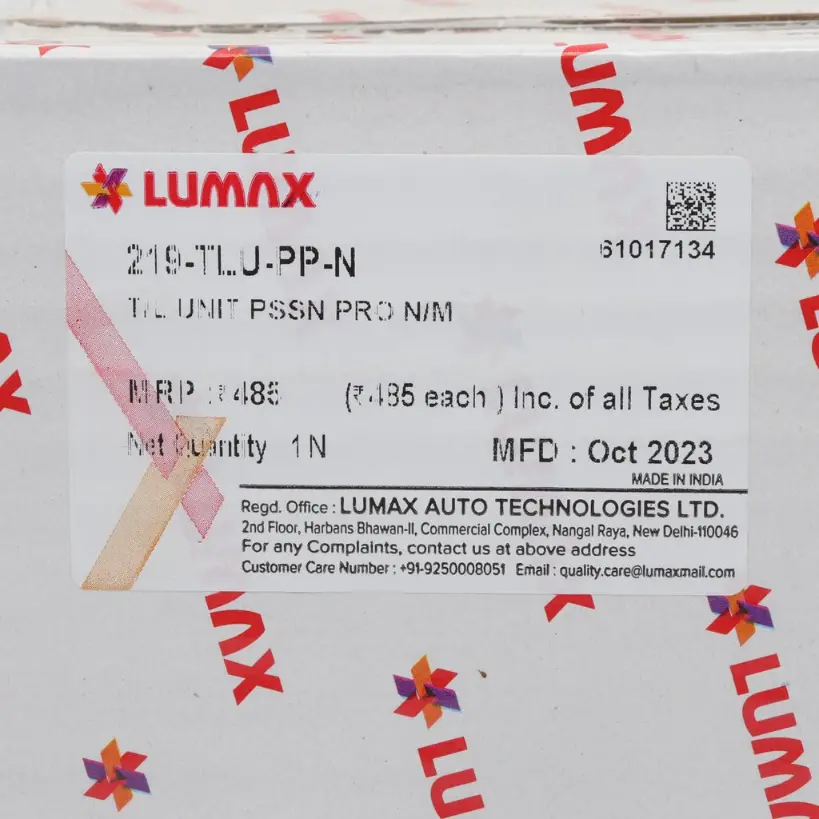 Lumax Tail Light Assembly For Passion Pro New - Image 3