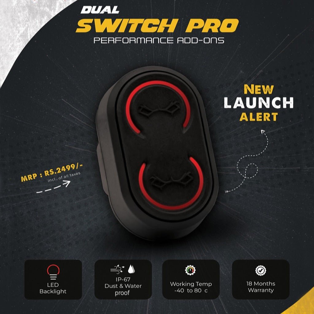 Maddog Dual Switch Pro Independent Control For Two Pairs Of Lights