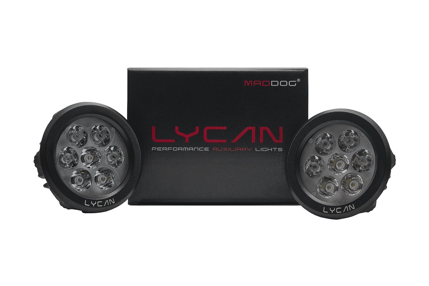 Maddog Lycan Edition Auxiliary Lights 10,800 Lumens | Dual Mode Spot & Flood Led