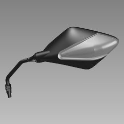 Mirror Assy Left Hand Back Dsm,nh-a30m For Xtreme | Hero