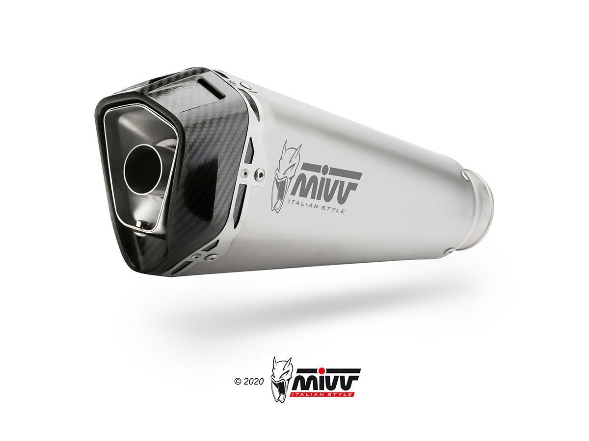 Mivv Delta Race Slip-On Exhaust For Kawasaki Z900 2020-22