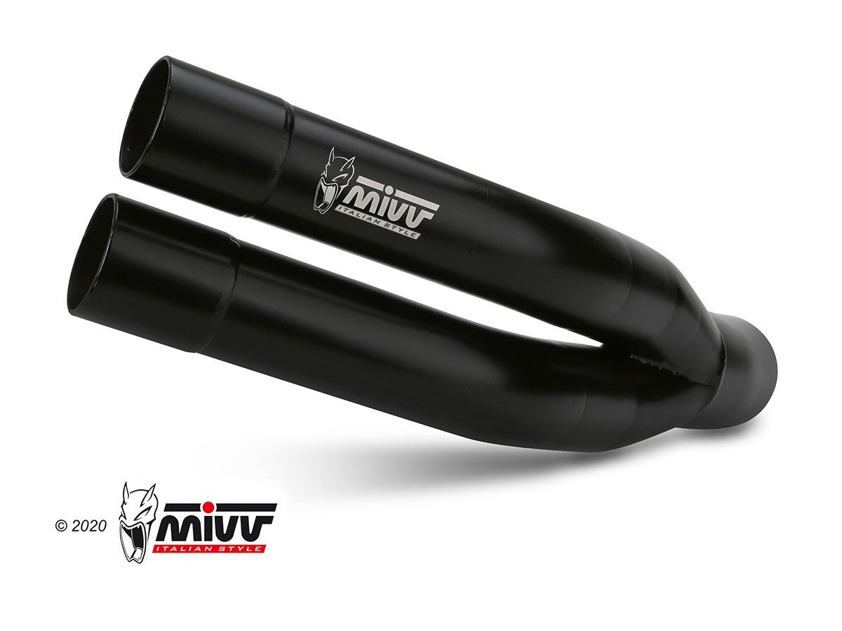 Mivv Double Gun Slip-On Exhaust For Kawasaki Z900 2020-22