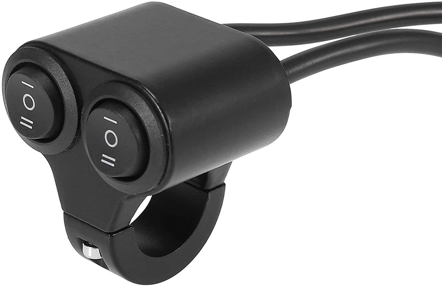 Motorcycle Handlebar Double Control On Off Switch For Headlight Fog Light Horn Hazard Control Motorcycle Dc 12V 7 8 22Mm