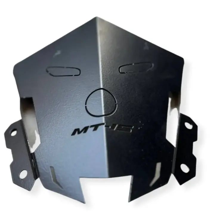 Mt 15 Visor Black Plain