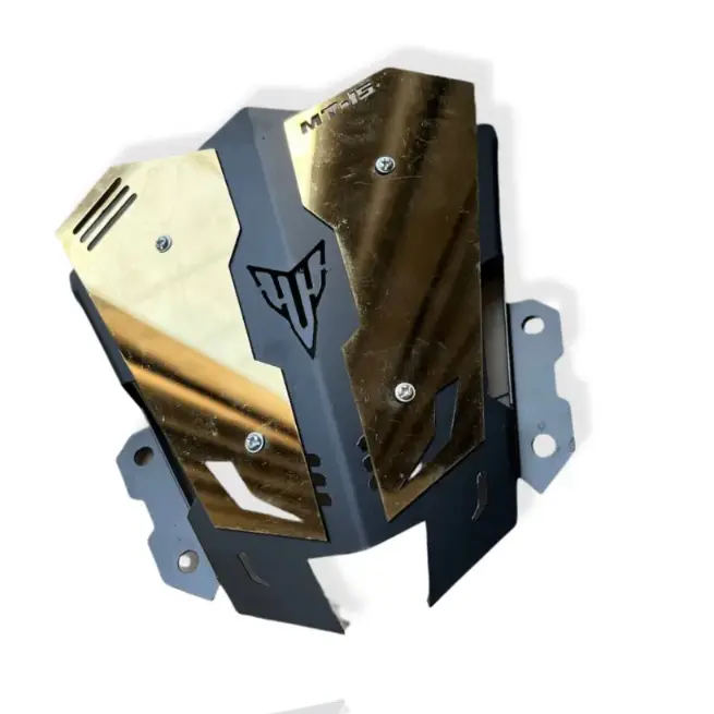 Mt 15 Visor With Gold Fins