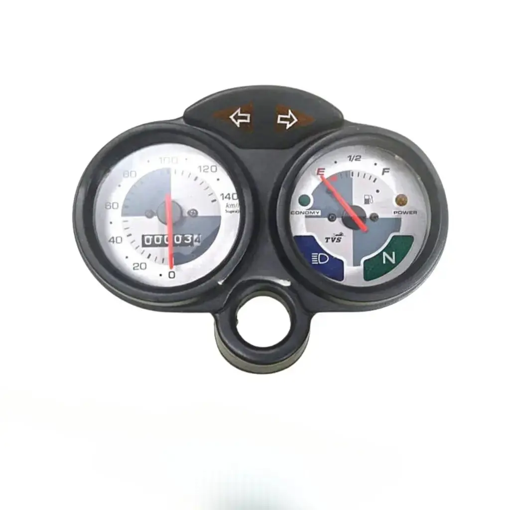 Analog Speedometer For Tvs Victor| Victor Gl | Victor Gx |with Meter Holder & Blup