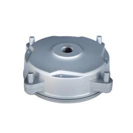 Rear Brake Drum Compatible For Yamaha Ray/fascino (silver)