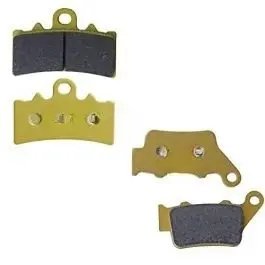 Front And Rear Gold Brake Disc Pad Compatible For Ktm