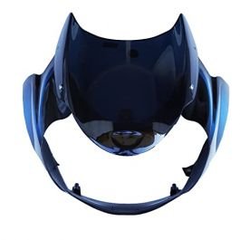 Head Light Visor Mask Compatible For Bajaj Discover 100cc Bk-blue