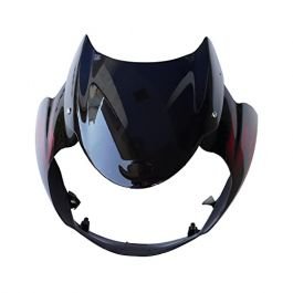 Head Light Visor Mask Compatible For Bajaj Discover 150cc/125cc H2 Bk-red