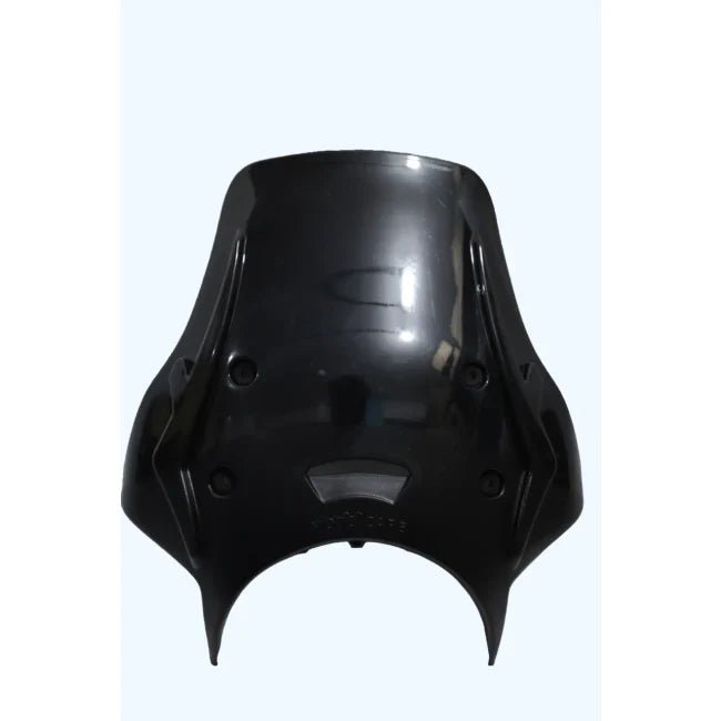POLYCARBONATE VISOR FOR RE SUPER METEOR 650 - ( WINDSHIELD ) MOTOCARE - BLACK