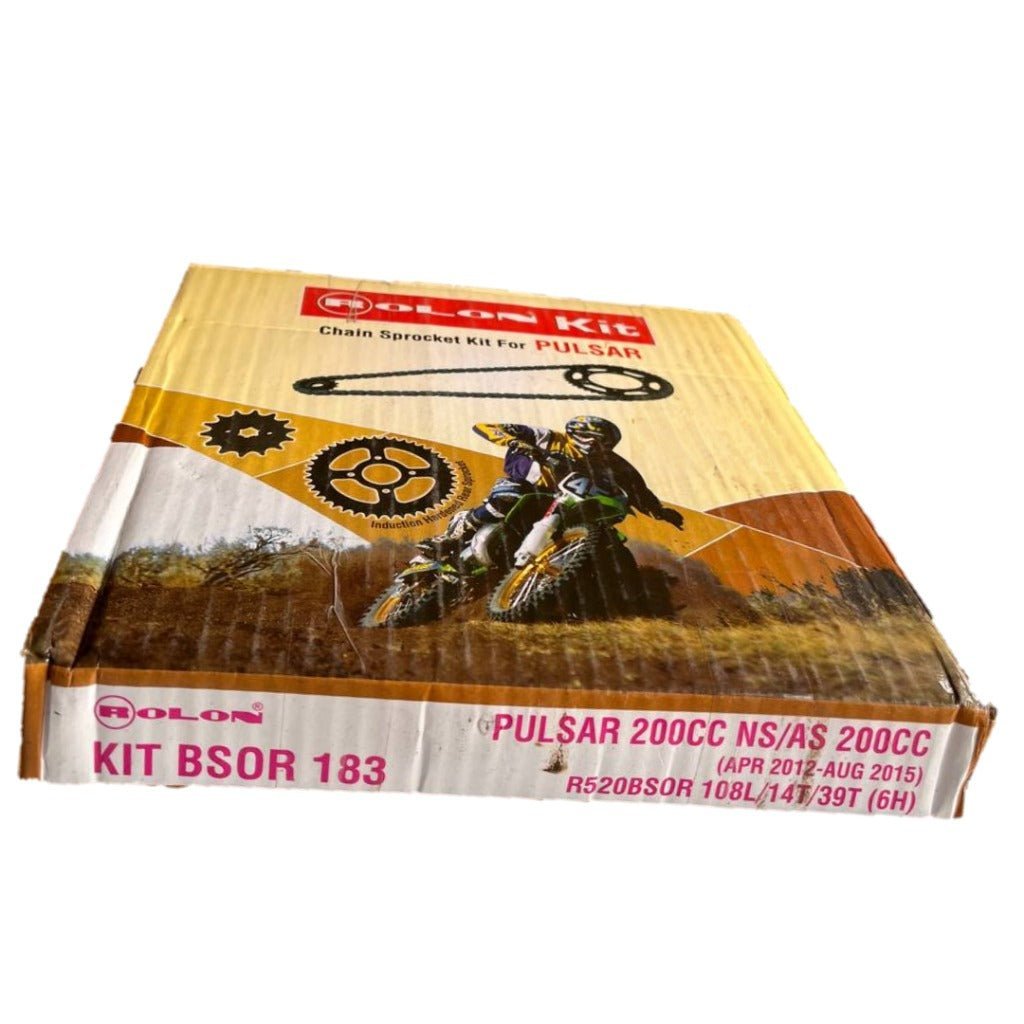 Pulsar Ns200 (2012 2015)Rolon Chain Sprocket Kit