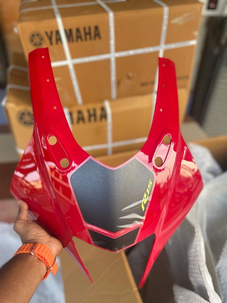 R15 V4 Head Light Mask Red Colour
