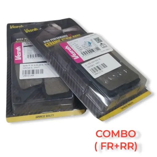 RE Super meteor 650 ceramic brake pads by vesrah - COMBO (FRONT & REAR)SD947 SD958