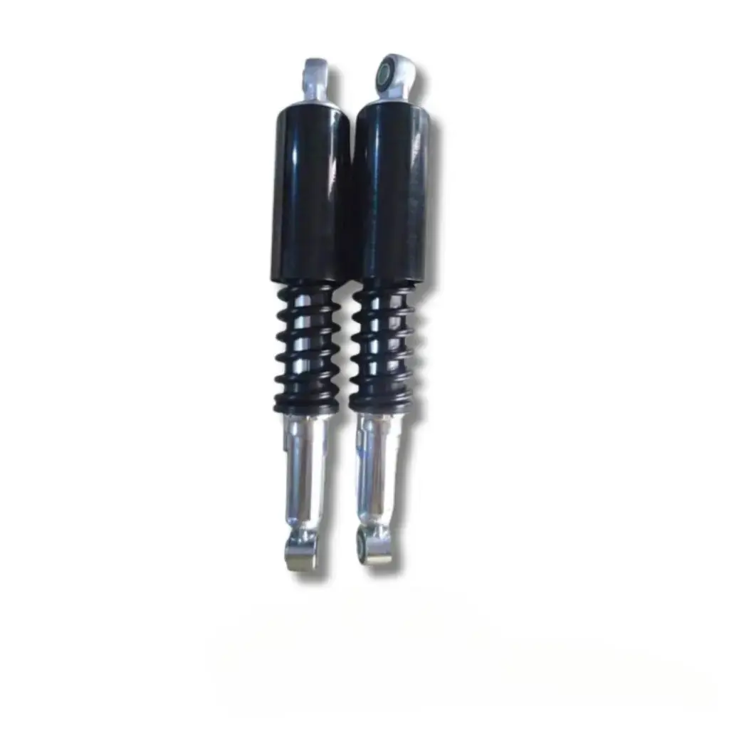 Rear Shock Absorber For Tvs Xl Super 70cc | Xl 100cc | Set Of 2 | Black