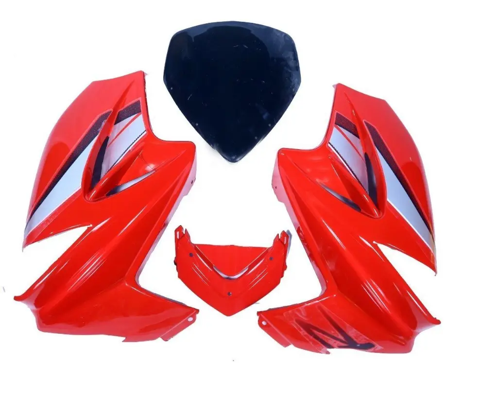 Red Hero Karizma-r Headlight Visor, Fairing, Mask