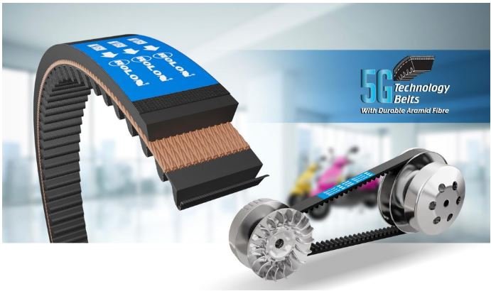 Rolon 5g Technology Belts - Honda/hero Activa 125cc/grazia 125 Cc (bs4,bs6 ) - Ccv 760