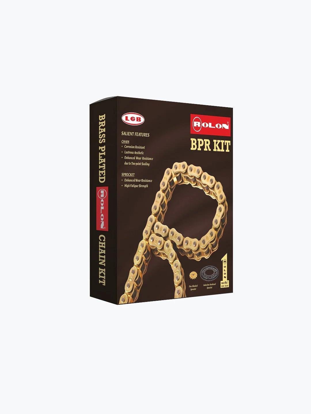 Rolon Brass Chain Sprocket Kit 389 For Classic Hunter Reborn Meteor