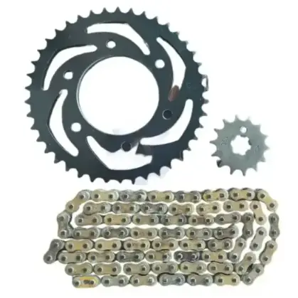 Rolon Chain Sprocket Kit For Yamaha R15 V1 | Yzf (6hole|42t-14t-120l)