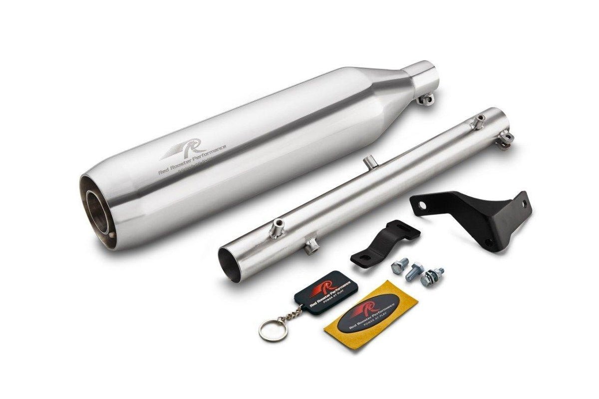 Royal Enfield Meteor 350cc /Classsic Reborn 350 Red Rooster Performance Exhaust Polestar PRO