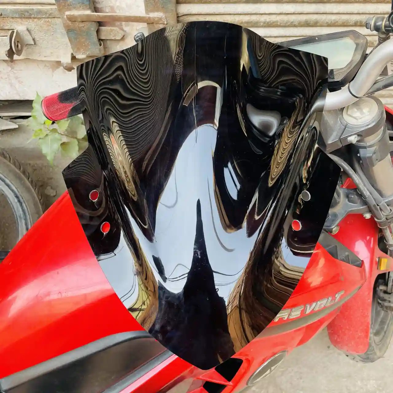 Bajaj Dominar Rocket Windsheild With Fitting Latest 2023 - Image 2