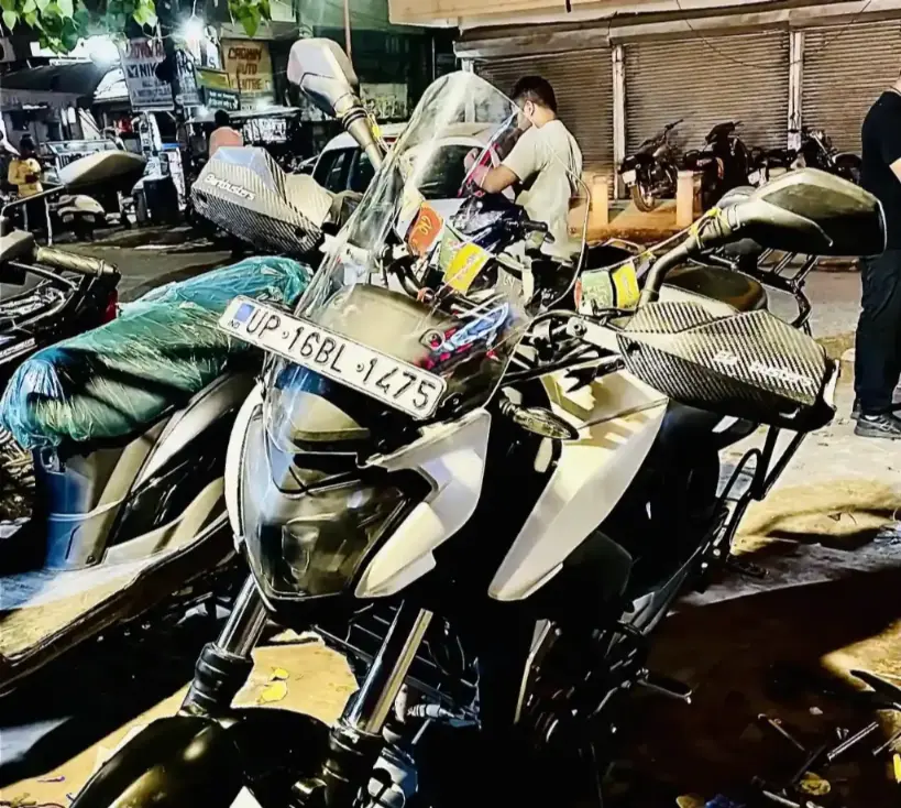 Original Long Winshield Touring Pro Shield Visor Big For Dominar 400 & 250 Motorcycle Windscreens & Wind Deflectors - Image 2