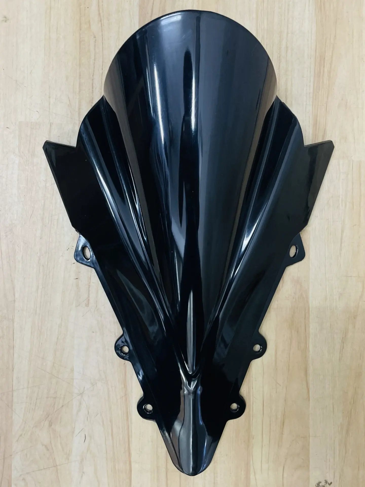 Windscreen Windshield Bold Visor Wind Deflectors For Yamaha R15 V1 And V2 (black) - Image 2
