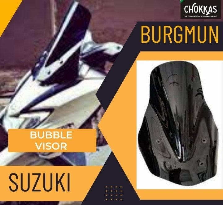 Windshield For Burgman Street 125 Bs6(black) - Image 2