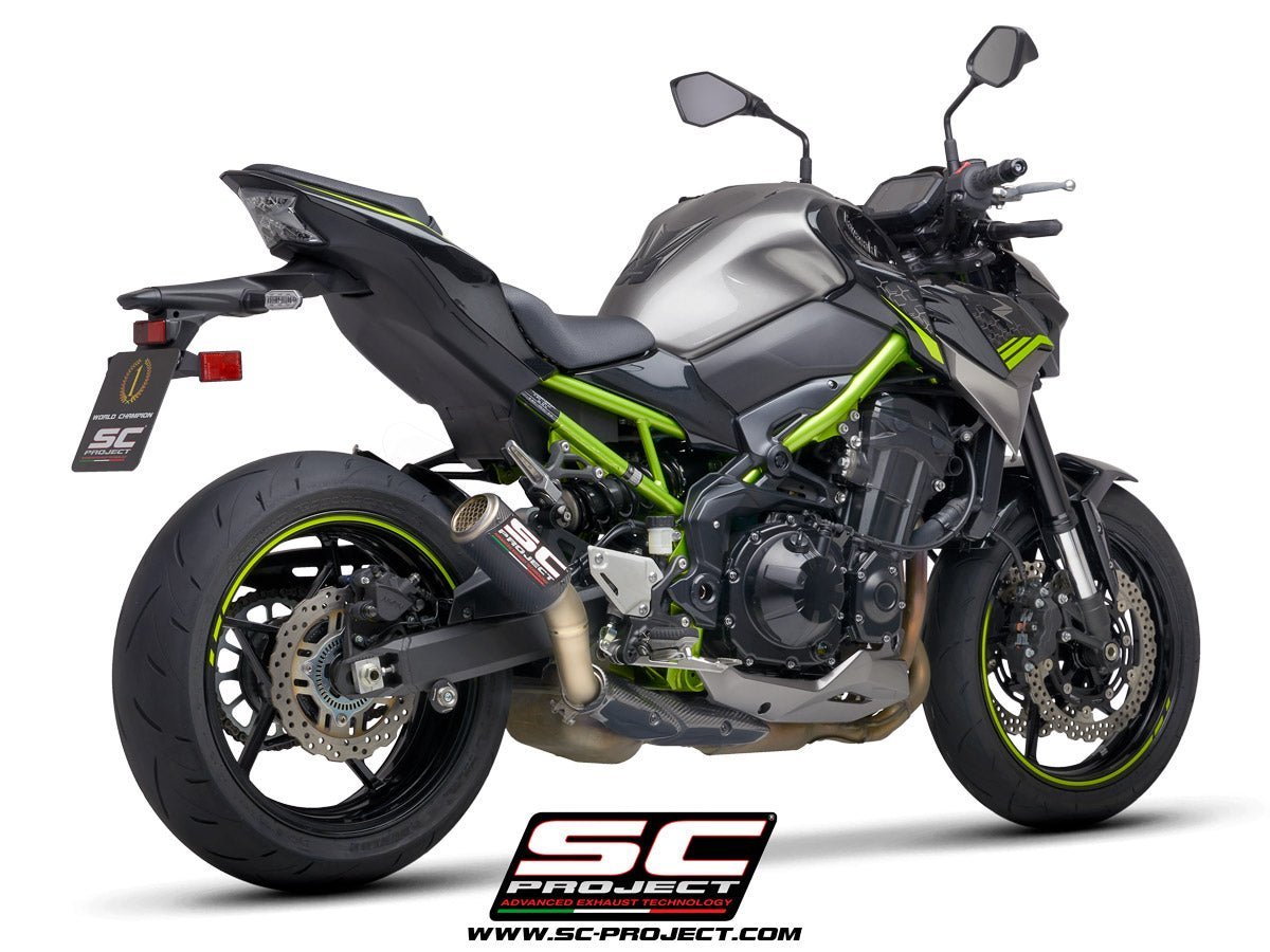 Sc Project Cr-T Slip-On Exhaust For Kawasaki Z900 2020-2023