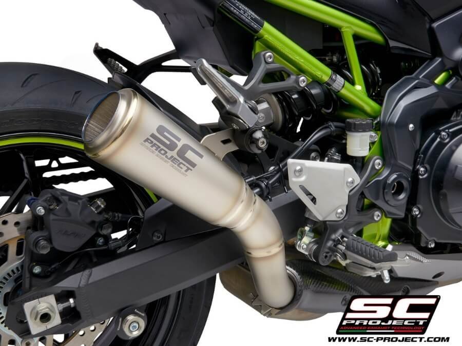 SC Project S1 GP Titanium Slip on Exhaust Kawasaki Ninja Z900 (2020)