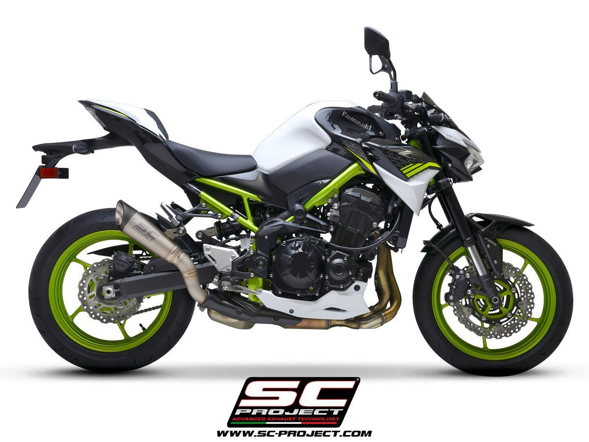 Sc Project S1 Slip-On Exhaust For Kawasaki Z900 2020-23