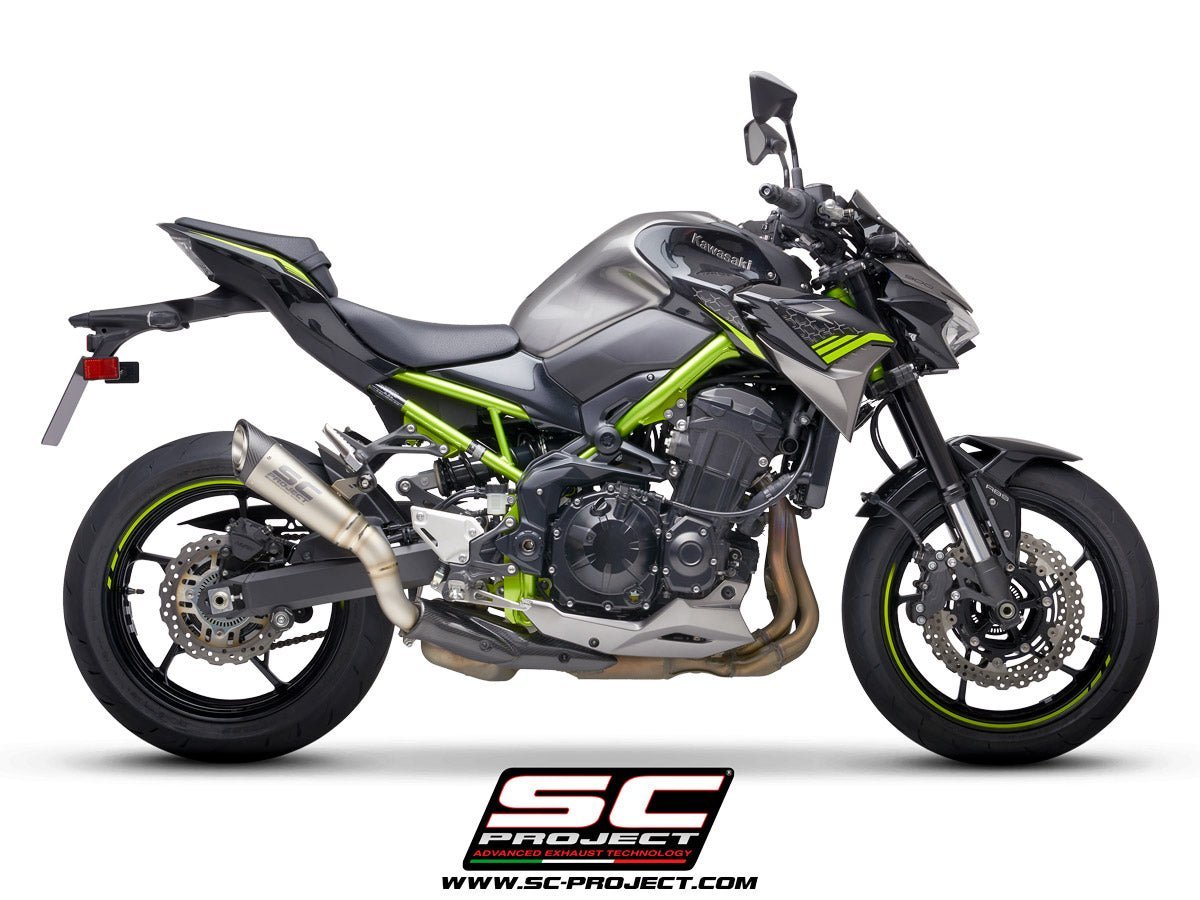 Sc Project S1 Slip-On Exhaust For Kawasaki Z900 2020